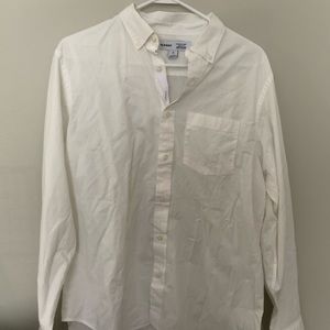 Old navy button up with flex